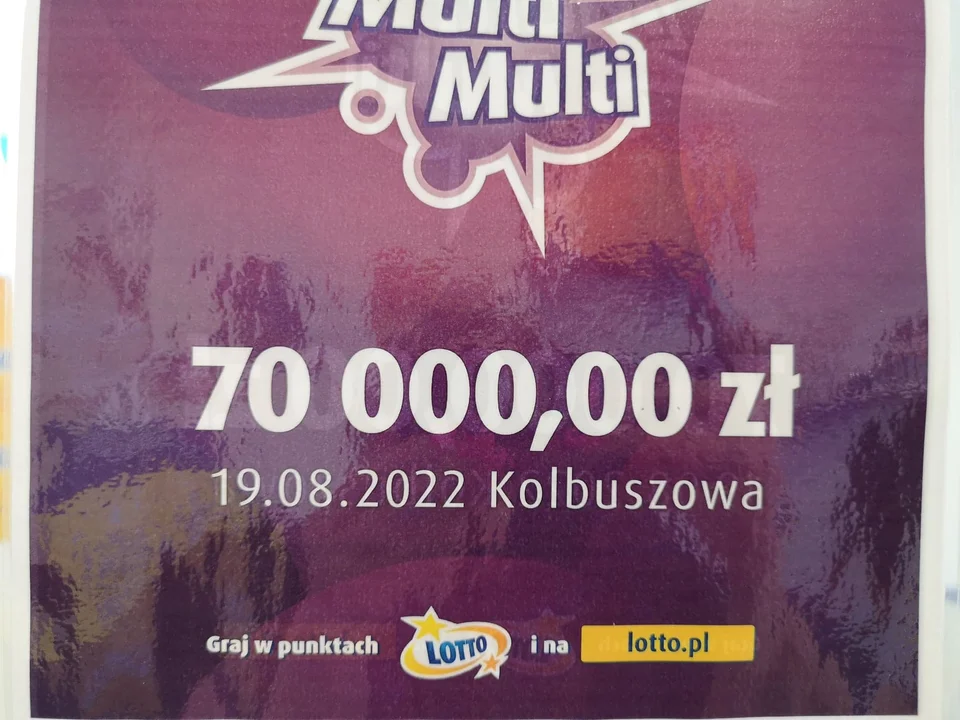 Wygrane w Lotto w Kolbuszowej