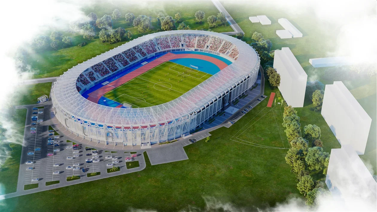 Wizualizacje projektu Podkarpackiego Centrum Lekkiej Atletyki