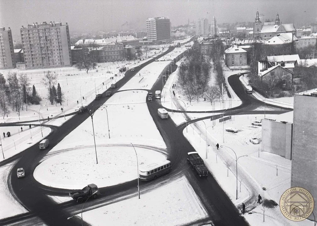 Rzeszów - zima lata 70-te.
