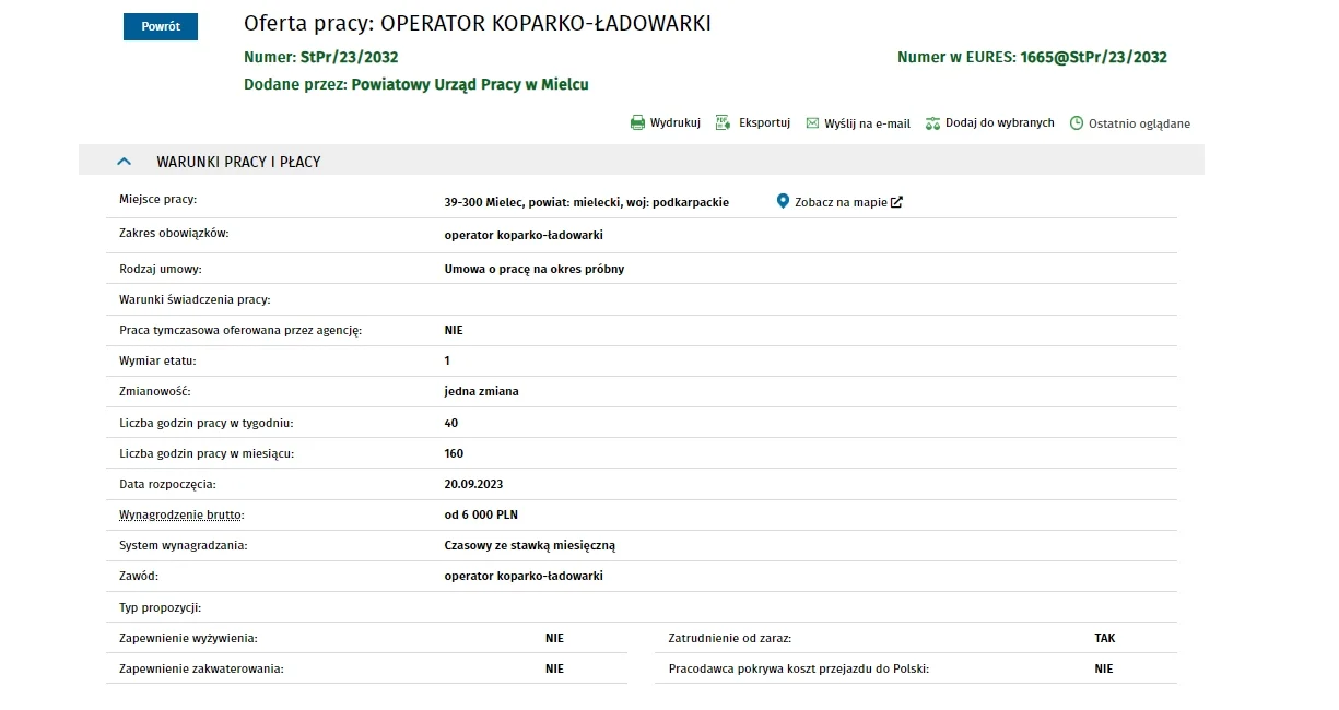 Praca na Podkarpaciu. Oferty nawet za 10 tysięcy złotych na miesiąc