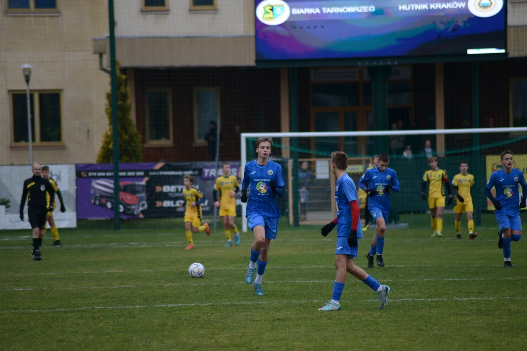 Centralna Liga Juniorów U-15: Siarka Tarnobrzeg - Hutnik Kraków 2:4