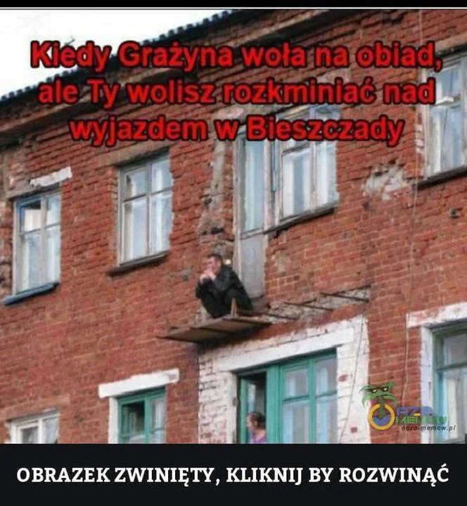 Memy o Bieszczadach