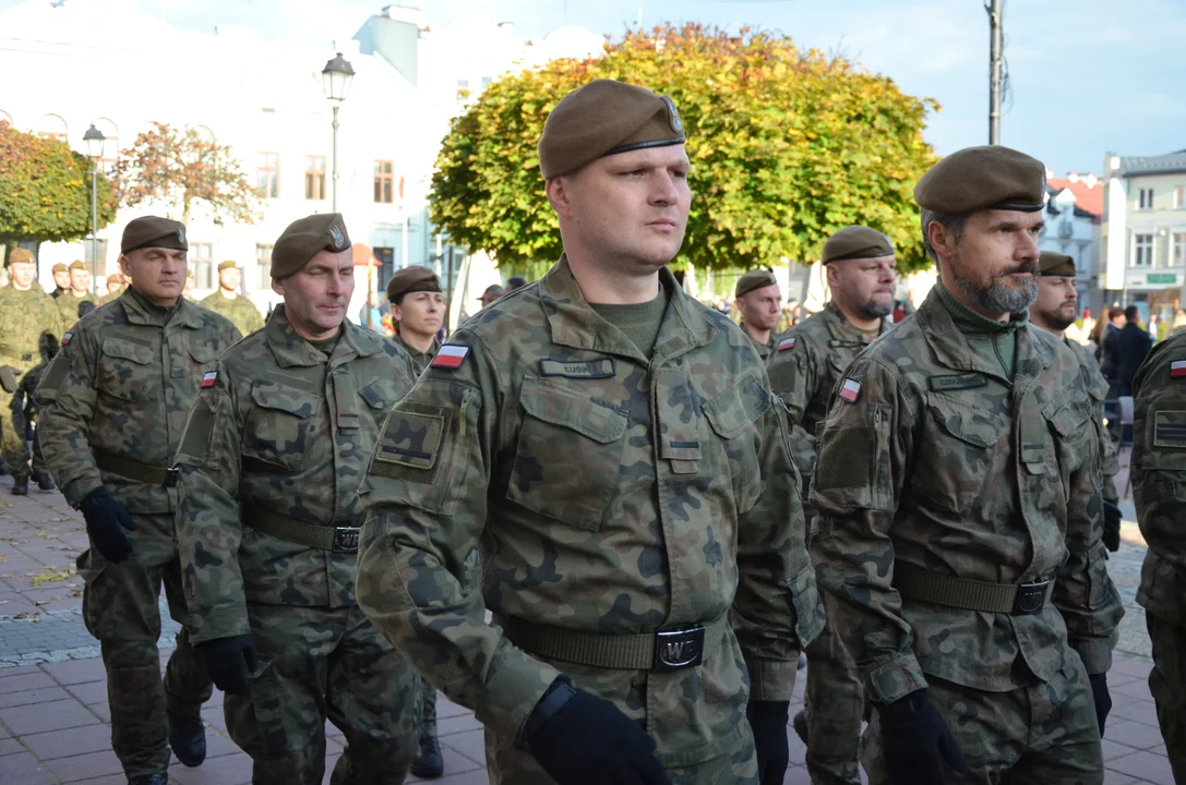 Uroczysta przysięga terytorialsów z Podkarpacia