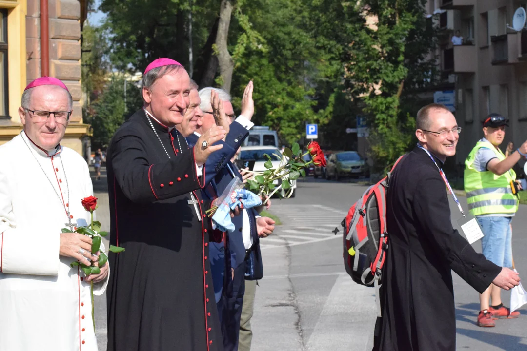 Wyjście Pielgrzymki Tarnowskiej z Tarnowa