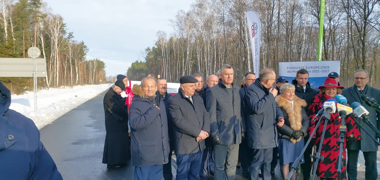 Uroczyste poświęcenie i oddanie do użytku nowego odcinka drogi wojewódzkiej nr 984