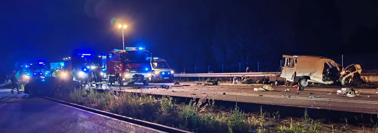 Wypadek na S19 pod Rzeszowem