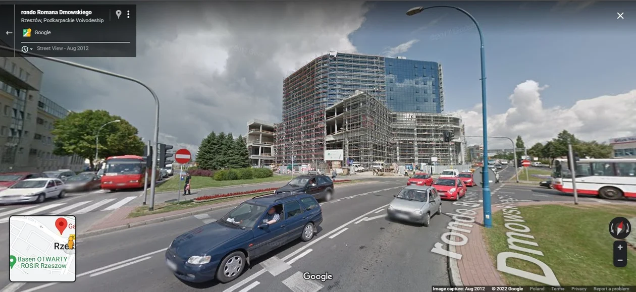 Budowa Galerii Rzeszów. Zobacz zdjęcia Google Street View sprzed 10 lat - Zdjęcie główne
