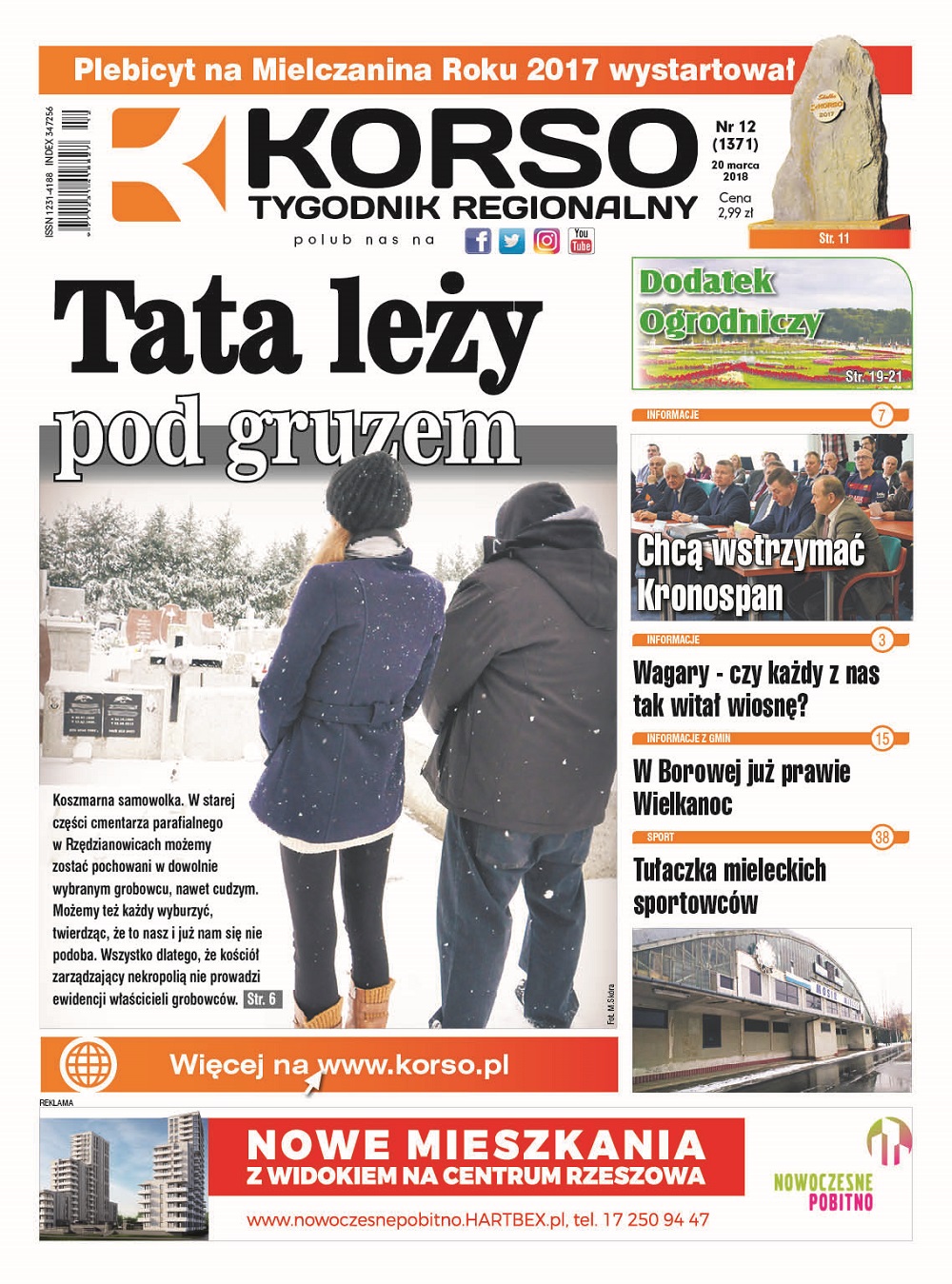 Tygodnik Regionalny Korso nr 12/2018 - Zdjęcie główne