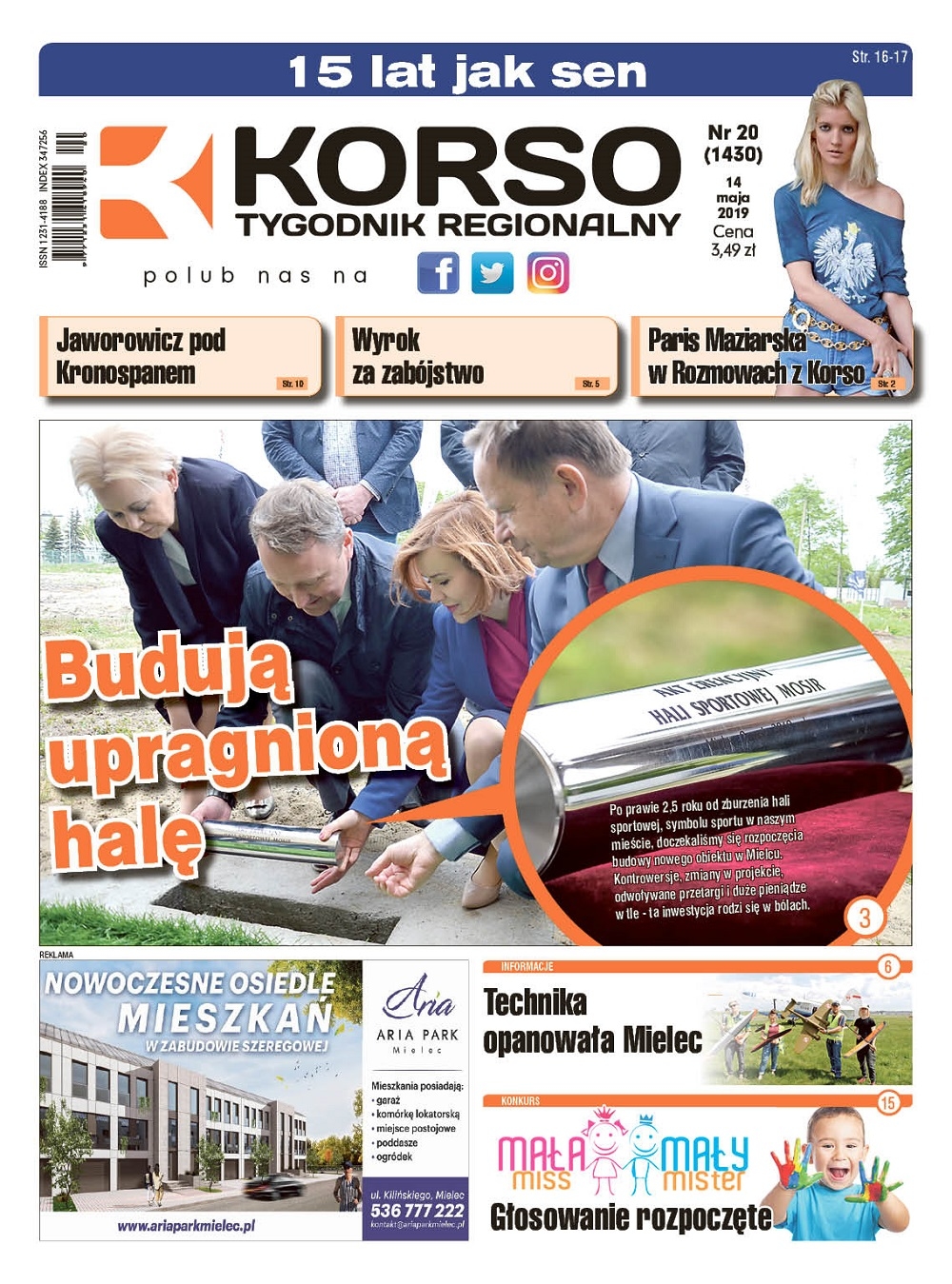 Tygodnik Regionalny Korso nr 20/2019  - Zdjęcie główne