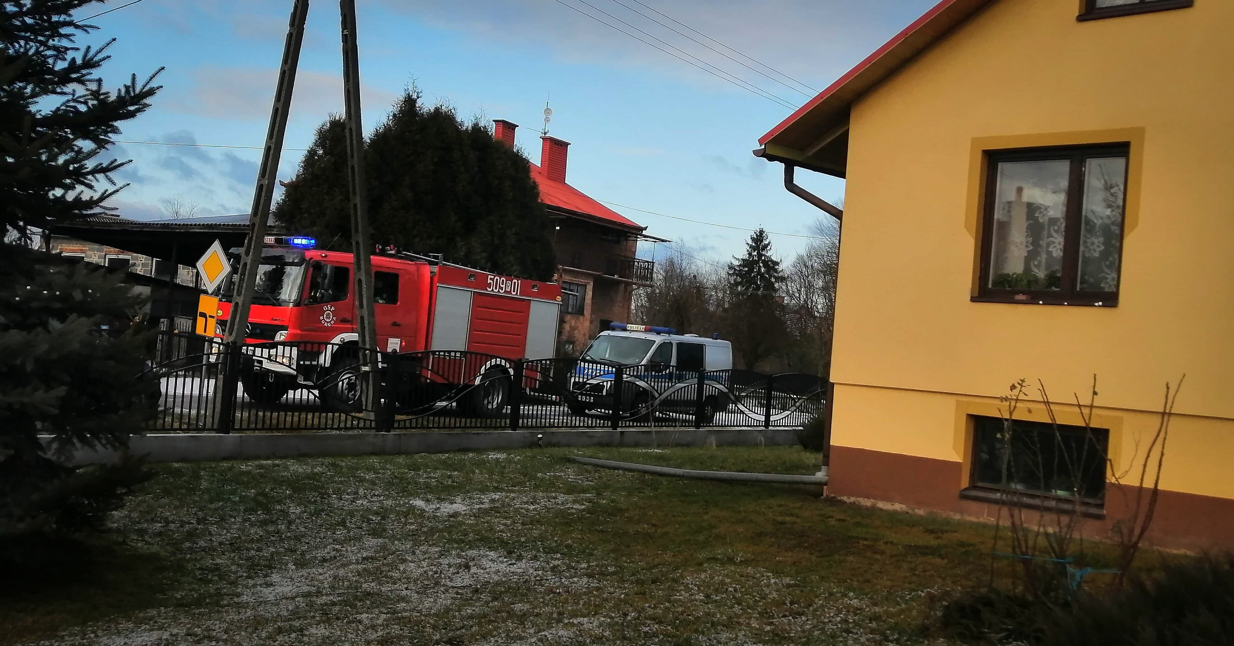 Wybuchła butla z gazem! Dwie osoby trafiły do szpitala  - Zdjęcie główne