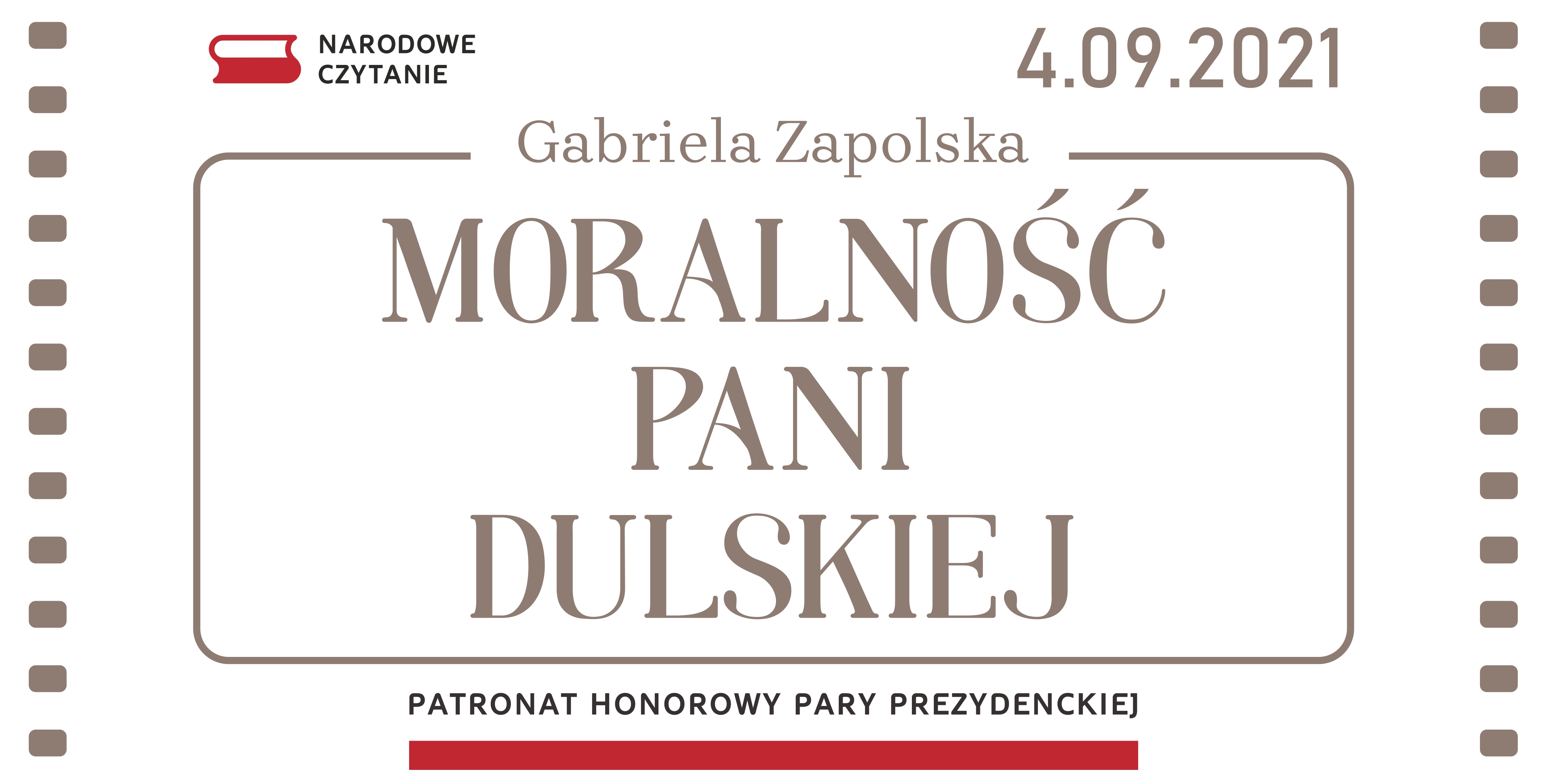 Już niedługo "Narodowe Czytanie" w Mielcu! Tym razem "Moralność Pani Dulskiej" - Zdjęcie główne