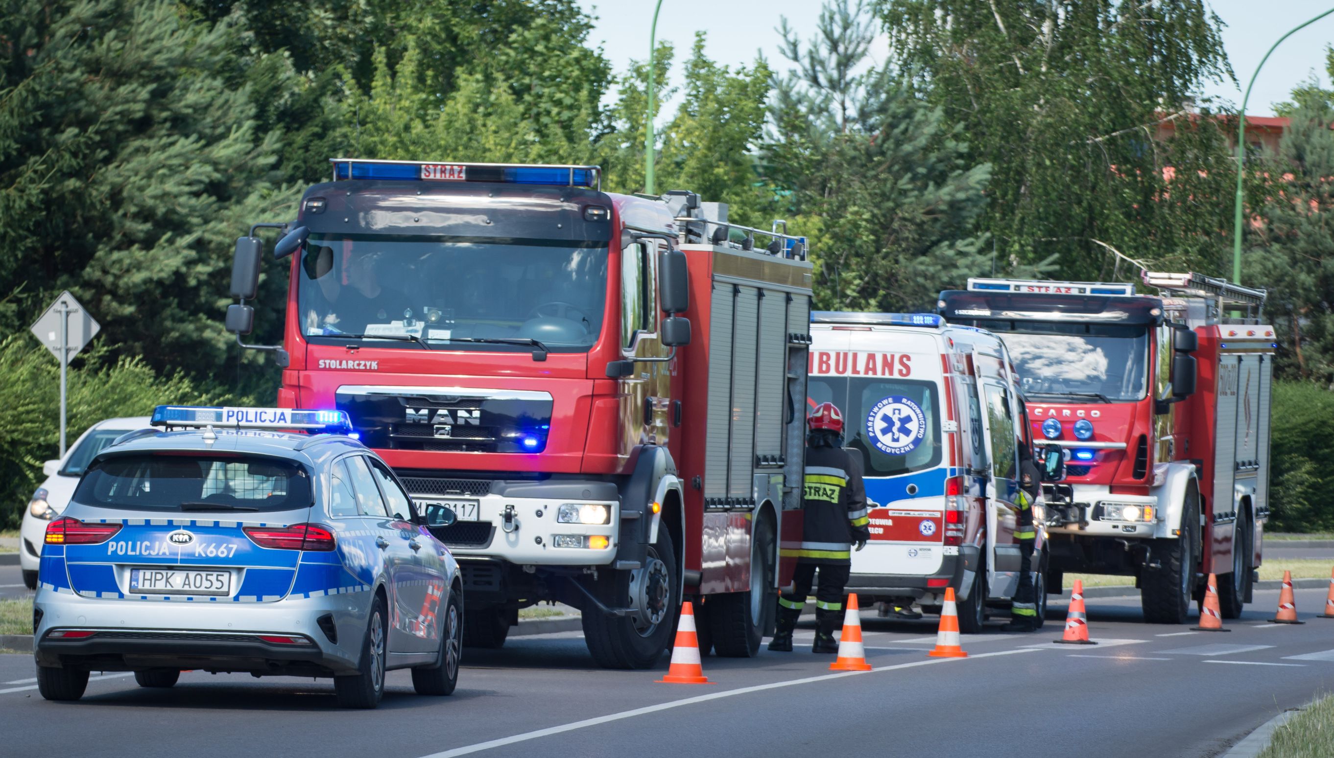 Niebezpieczne zdarzenie w udziałem skutera na al. Kwiatkowskiego. Co się stało? - Zdjęcie główne