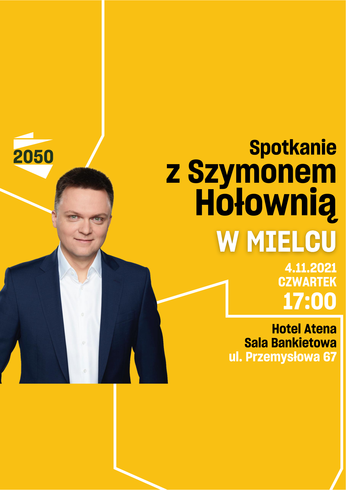 Szymon Hołownia z wizytą w Mielcu - Zdjęcie główne