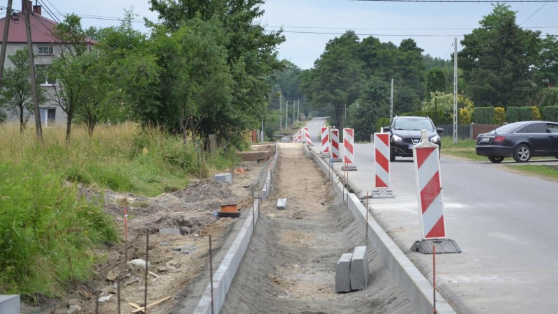 W gminie powstają nowe chodniki  - Zdjęcie główne