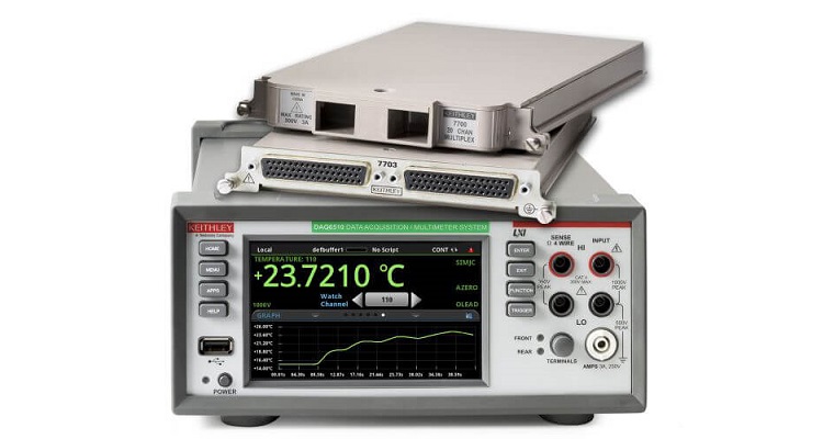 Uniwersalne urządzenia pomiarowe. Multimetry cyfrowe Keithley - Zdjęcie główne
