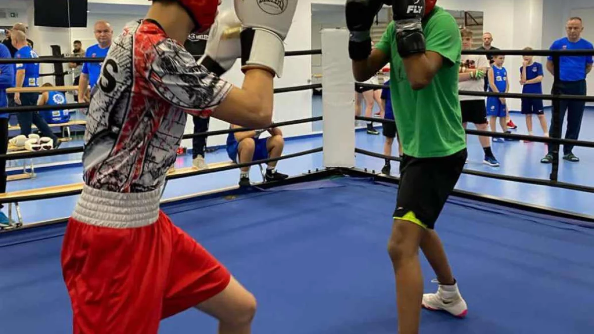 Norweska ekipa  pięściarzy z klubu Trym Boxing w Mielcu. Jakie plany z Irydą MUKS Mielec? [ZDJĘCIA] - Zdjęcie główne