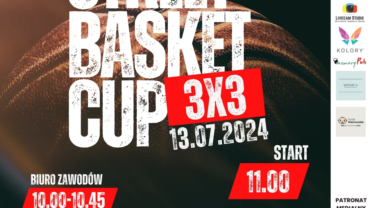 Połaniec Street Basket Cup 2024 to Wielkie Święto Koszykówki w Połańcu już w sobotę odbędzie się turniej [PLAKAT] - Zdjęcie główne