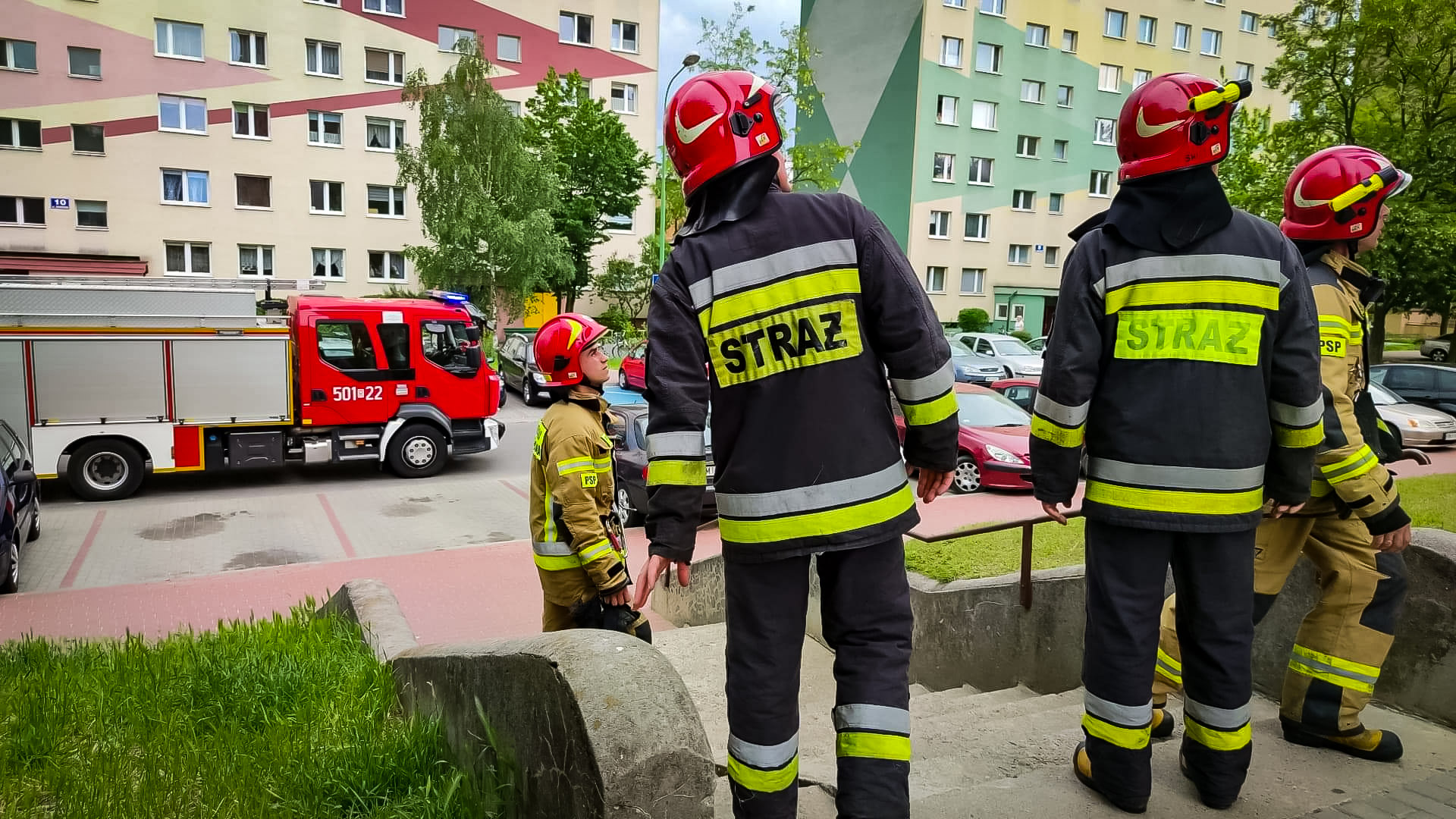MIELEC. Interwencja Straży Pożarnej przy ul. Dworcowej [FOTO, VIDEO] - Zdjęcie główne