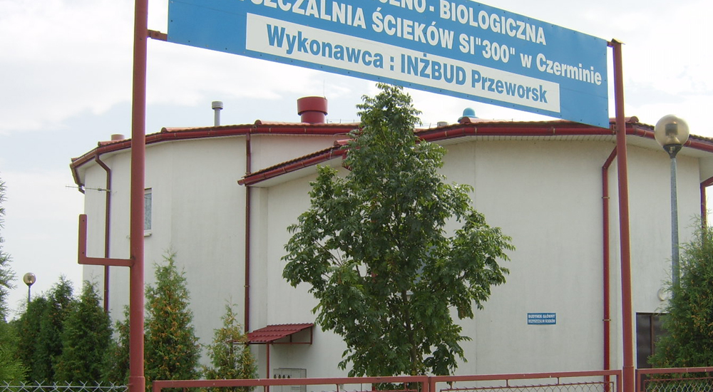 Nowa oczyszczalnia ścieków w Czerminie - Zdjęcie główne