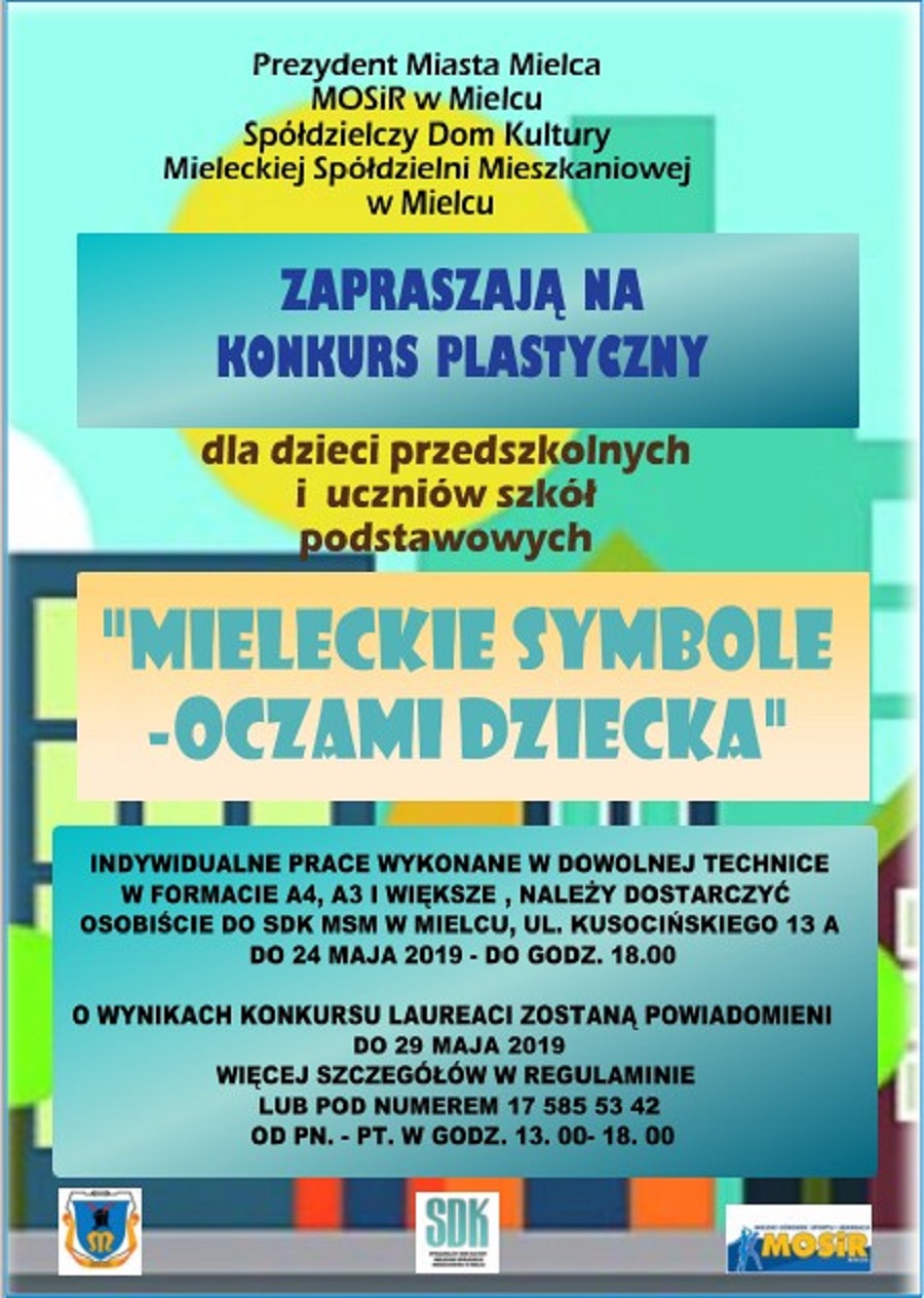 Konkurs „Mieleckie symbole - oczami dziecka” - Zdjęcie główne