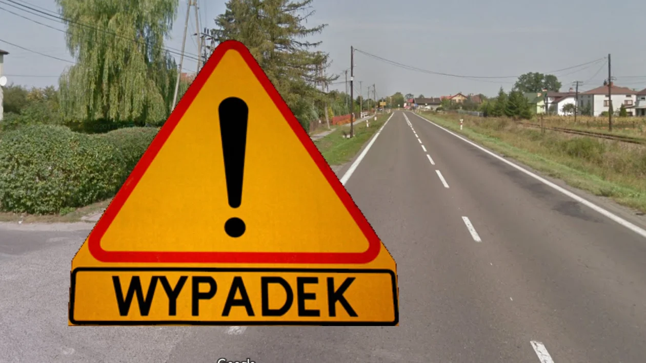 Wypadek w Tuszowie Narodowym. Dwie osoby poszkodowane  - Zdjęcie główne