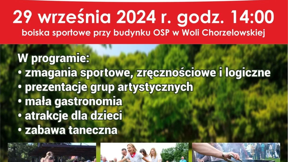 Organizatorzy Turnieju  Sołectw zapraszają do Woli Chorzelowskiej już w najbliższą niedzielę [ZDJĘCIE] - Zdjęcie główne