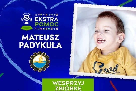 Stal Mielec organizuje #EkstraPomoc dla Mateuszka - Zdjęcie główne