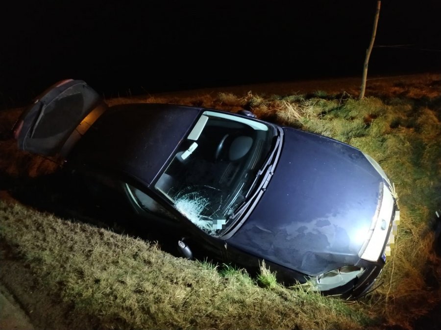 Z PODKARPACIA. Pijany potrącił śmiertelnie kobietę i uciekł, później wpadł do rowu [FOTO] - Zdjęcie główne