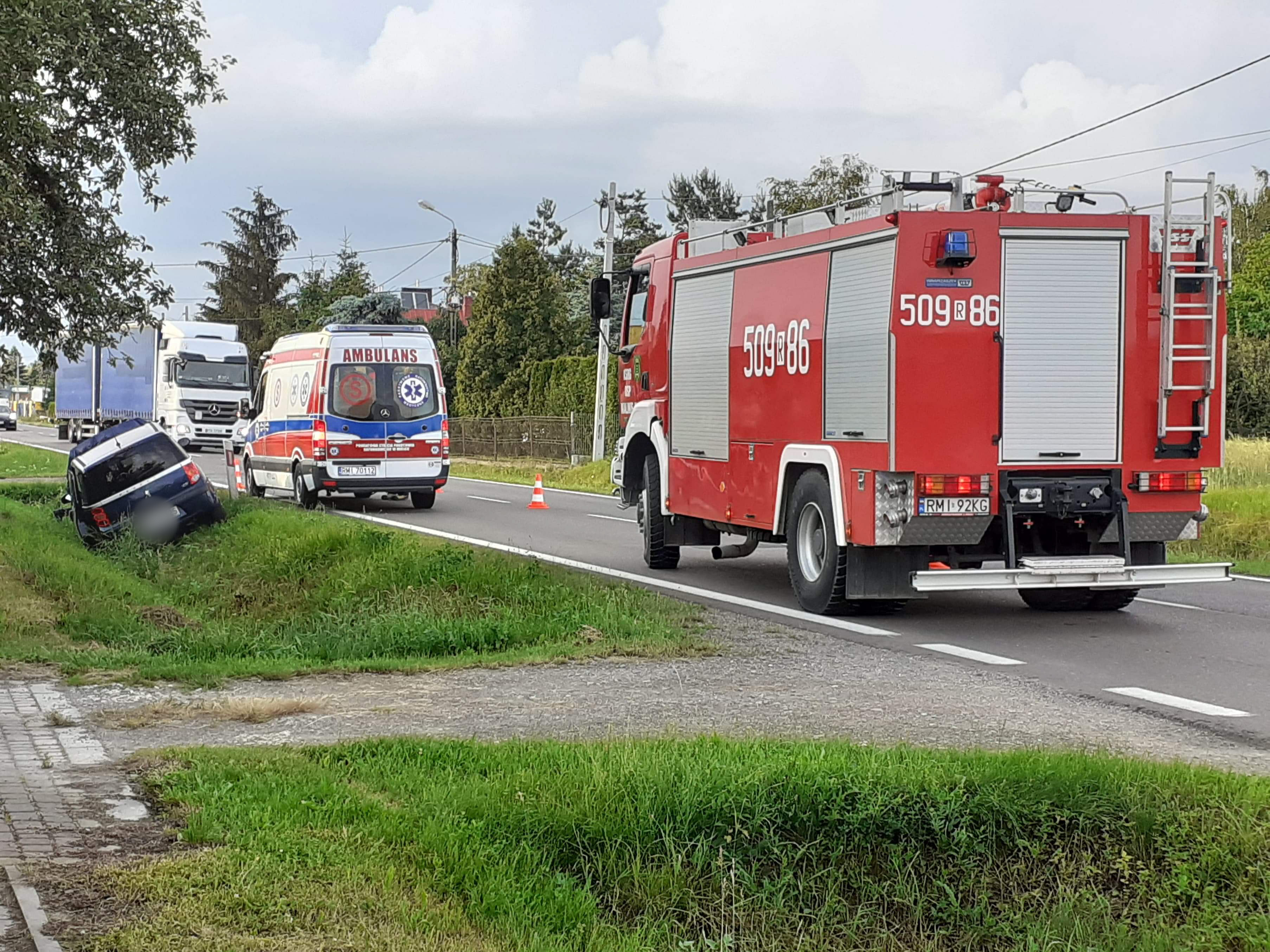 Utrudnienia na drodze Mielec - Tarnobrzeg - Zdjęcie główne