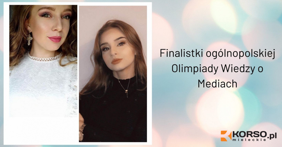 Amelia Dudek i Natalia Tylutka wystąpią w etapie wojewódzkim olimpiady o mediach - Zdjęcie główne