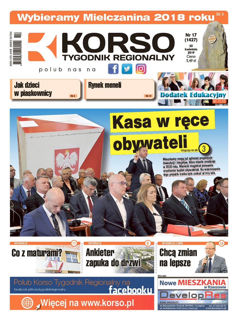 Tygodnik Regionalny Korso nr 18/2019 - Zdjęcie główne