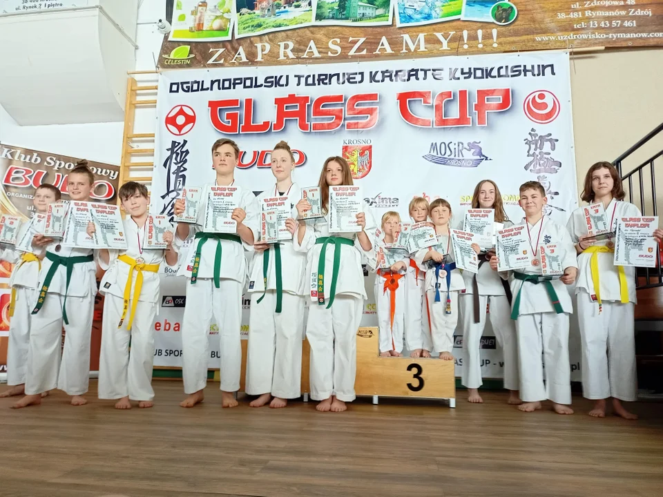 Występ mielczan na Ogólnopolskim Turnieju Karate Kyokushin "Glass Cup" - Zdjęcie główne