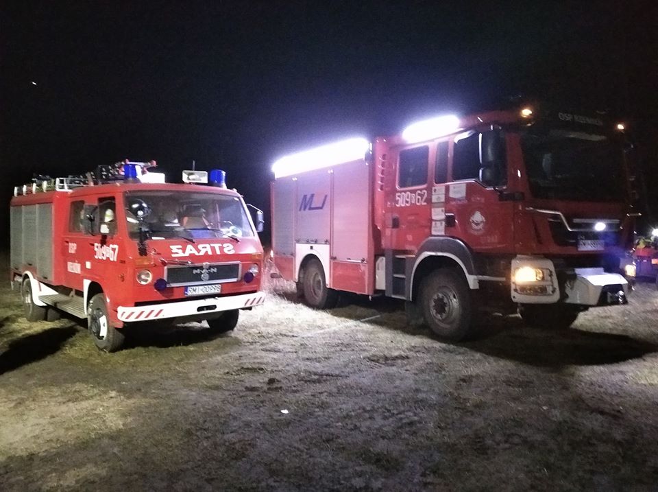 Strażacy walczą z pożarem torfowiska [FOTO] - Zdjęcie główne