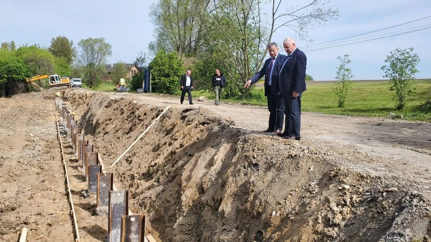 Trwają prace przy osuwisku w Zgórsku. Kiedy koniec? - Zdjęcie główne