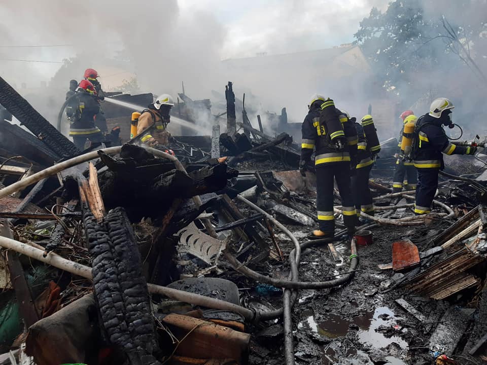 Podkarpacie. Ogromny pożar w pobliżu zabytku. Zostały tylko zgliszcza [FOTO] - Zdjęcie główne