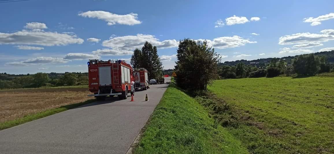 Tragedia pod Dębicą. Nie żyje motocyklista - Zdjęcie główne