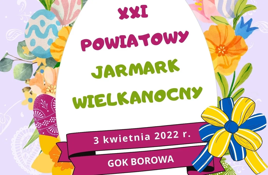 Wiosenna i smaczna impreza w Borowej. Już wkrótce jarmark wielkanocny - Zdjęcie główne