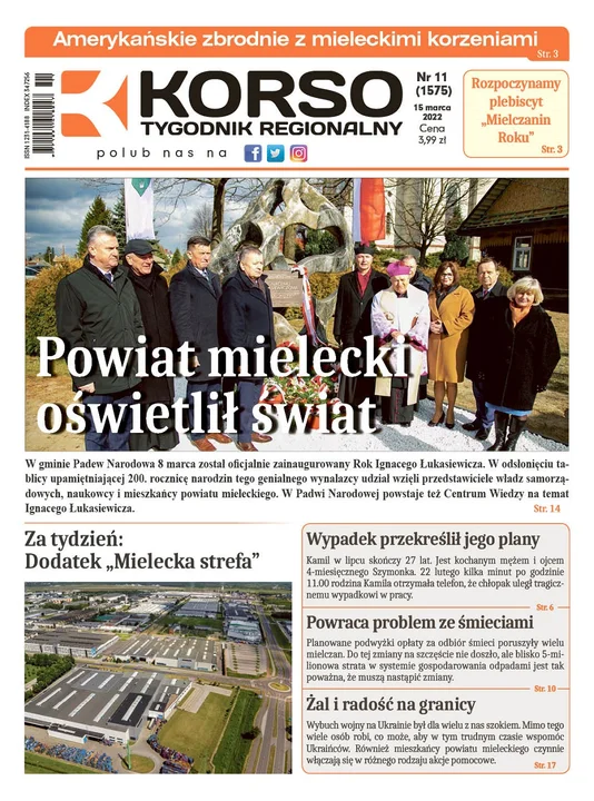 Tygodnik Regionalny KORSO nr 11/2022 - Zdjęcie główne