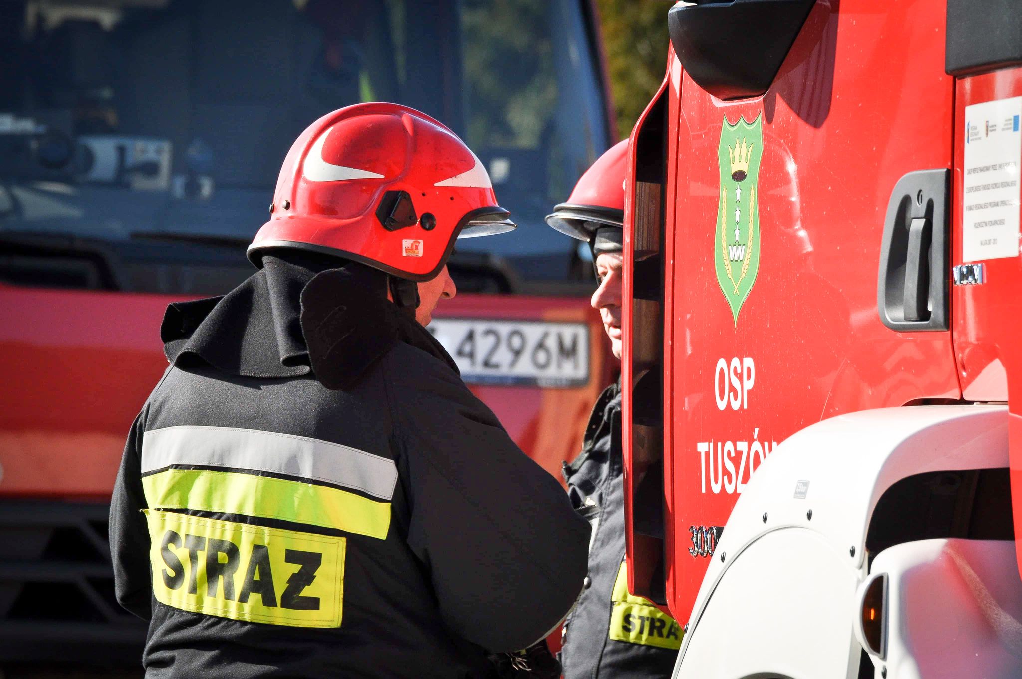  W Maliniu interweniowało kilka zastępów straży pożarnej - Zdjęcie główne