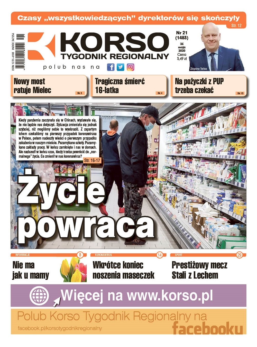 Tygodnik Regionalny KORSO nr 21/2020 - Zdjęcie główne