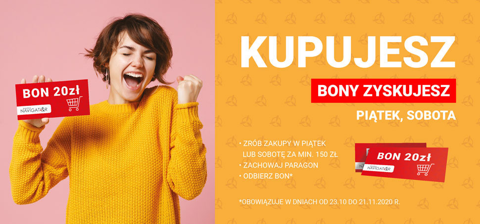 Kupujesz, bony zyskujesz – w Galerii Navigator  - Zdjęcie główne