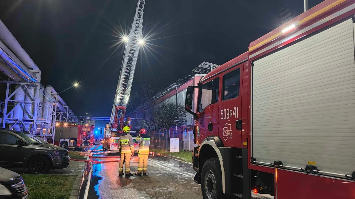 Pożar w mieleckiej fabryce klocków. Znamy wyniki pomiarów skażenia - Zdjęcie główne