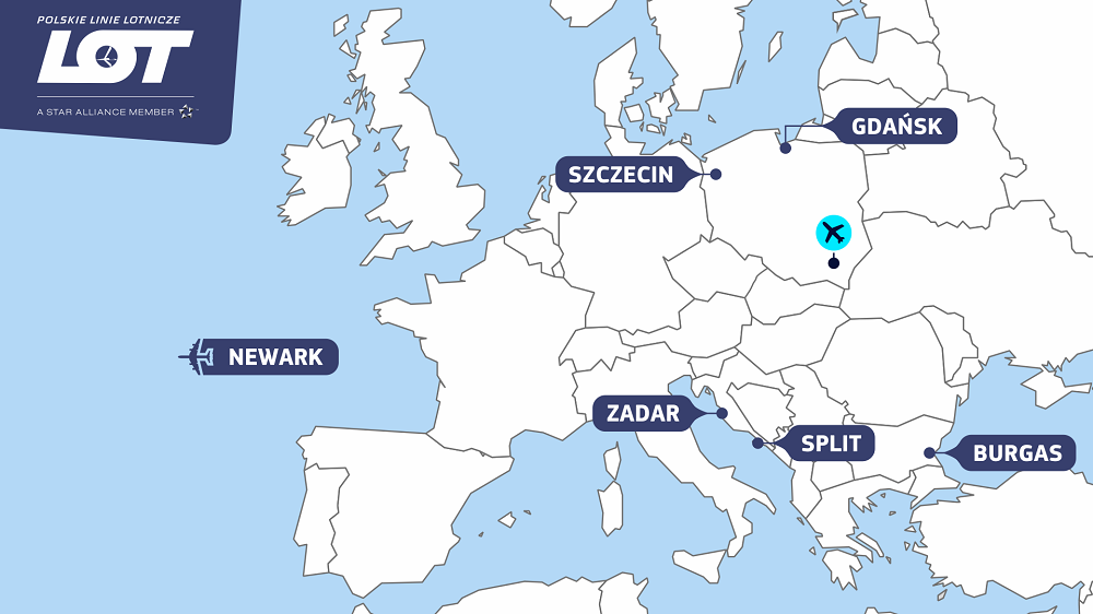 Split i Burgas w wakacyjnej ofercie lotów z Jasionki - Zdjęcie główne