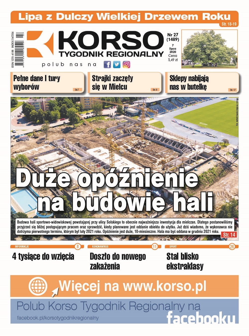 Tygodnik Regionalny KORSO nr 27/2020 - Zdjęcie główne