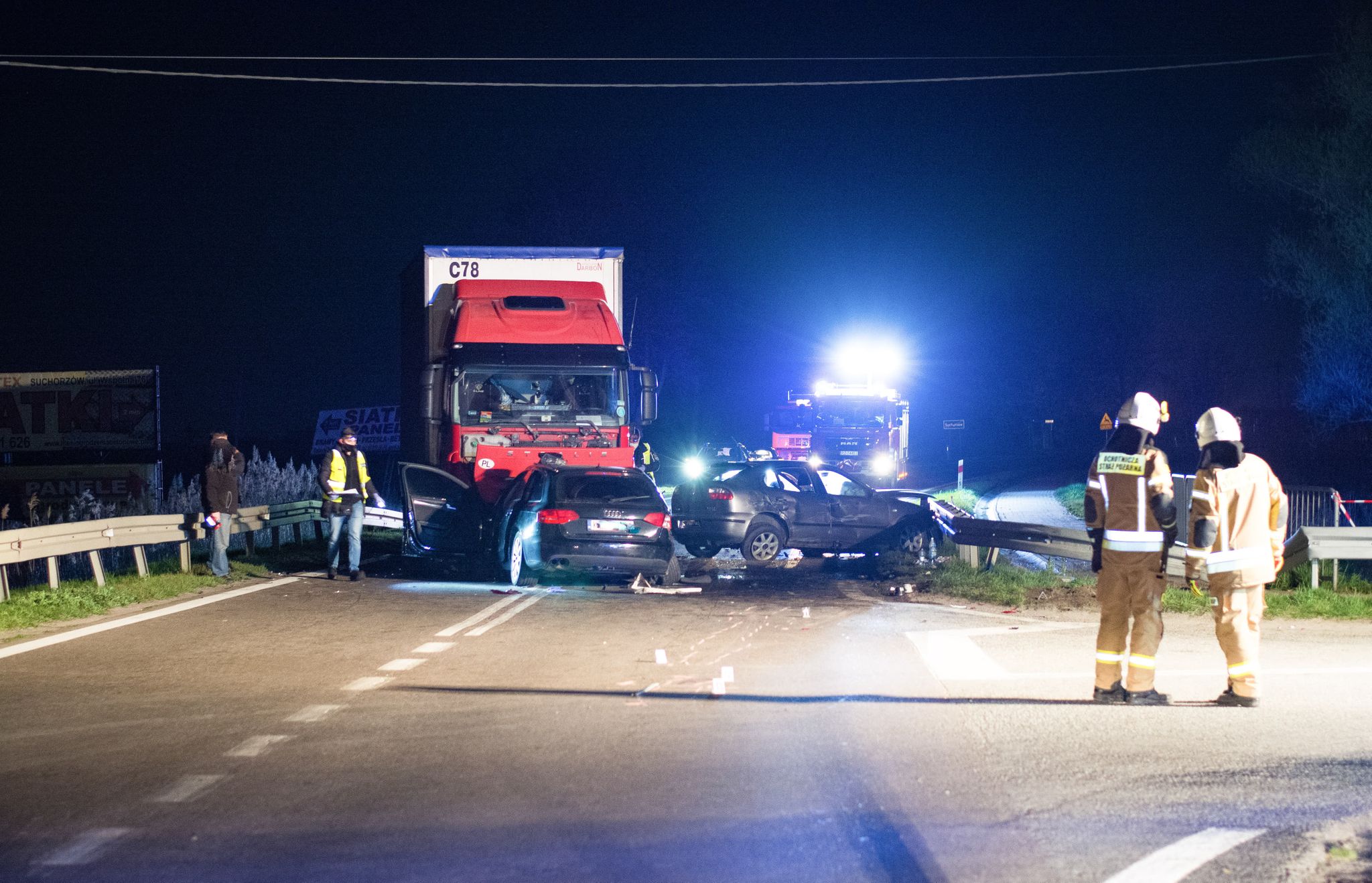 8 osób rannych w wypadku w Suchorzowie. Mamy nowe informacje! [ZDJĘCIA] - Zdjęcie główne