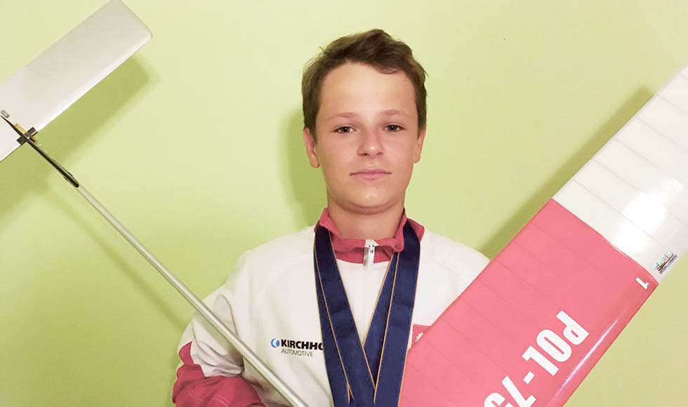 Michał Krężel z medalami mistrzostw Europy - Zdjęcie główne