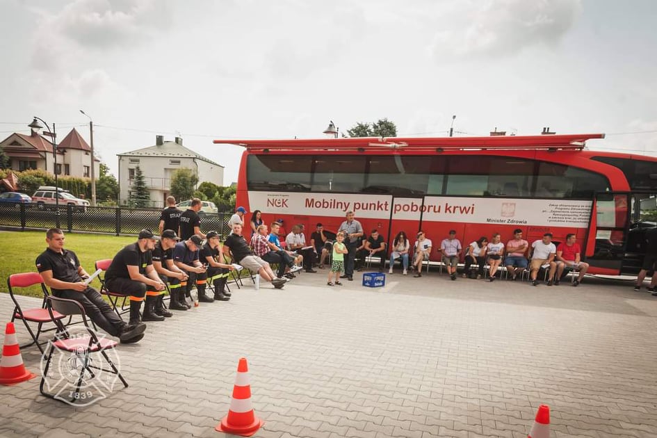 Po raz czwarty zorganizowali zbiórkę krwi [ZDJĘCIA] - Zdjęcie główne