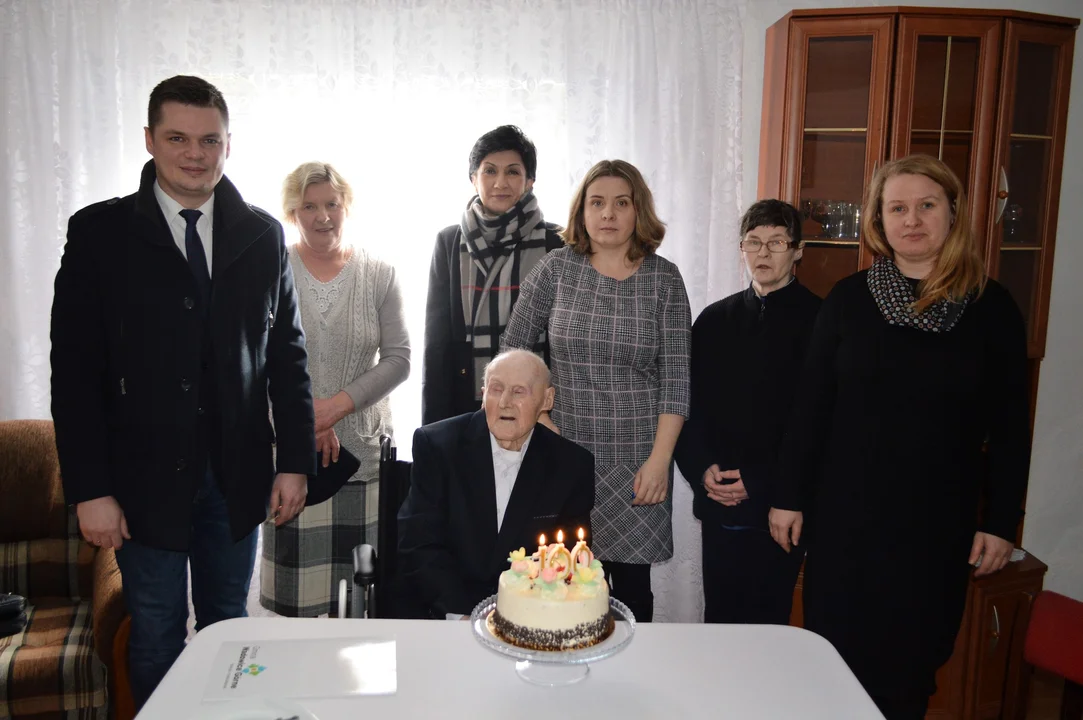 Setne urodziny pana Franciszka z gminy Wadowice Górne - Zdjęcie główne