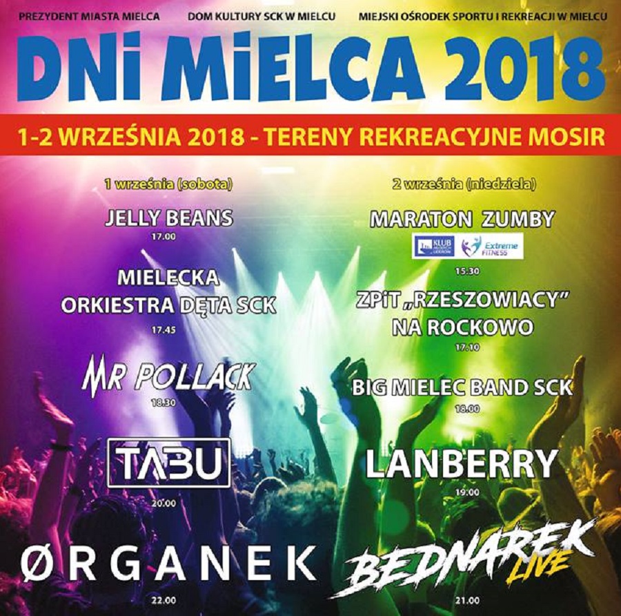 Przed nami weekend pełen atrakcji! [Dni Mielca 2018 - program] - Zdjęcie główne