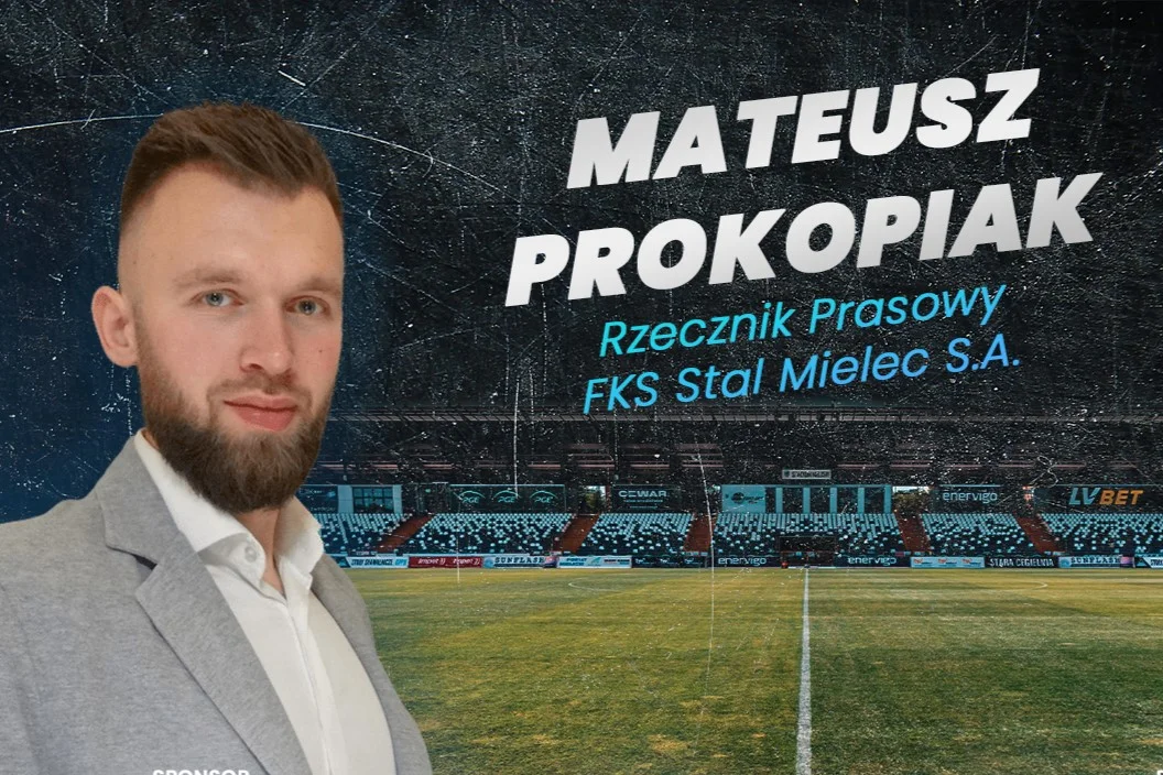 Mateusz Prokopiak nowym rzecznikiem prasowym klubu FKS Stali Mielec - Zdjęcie główne